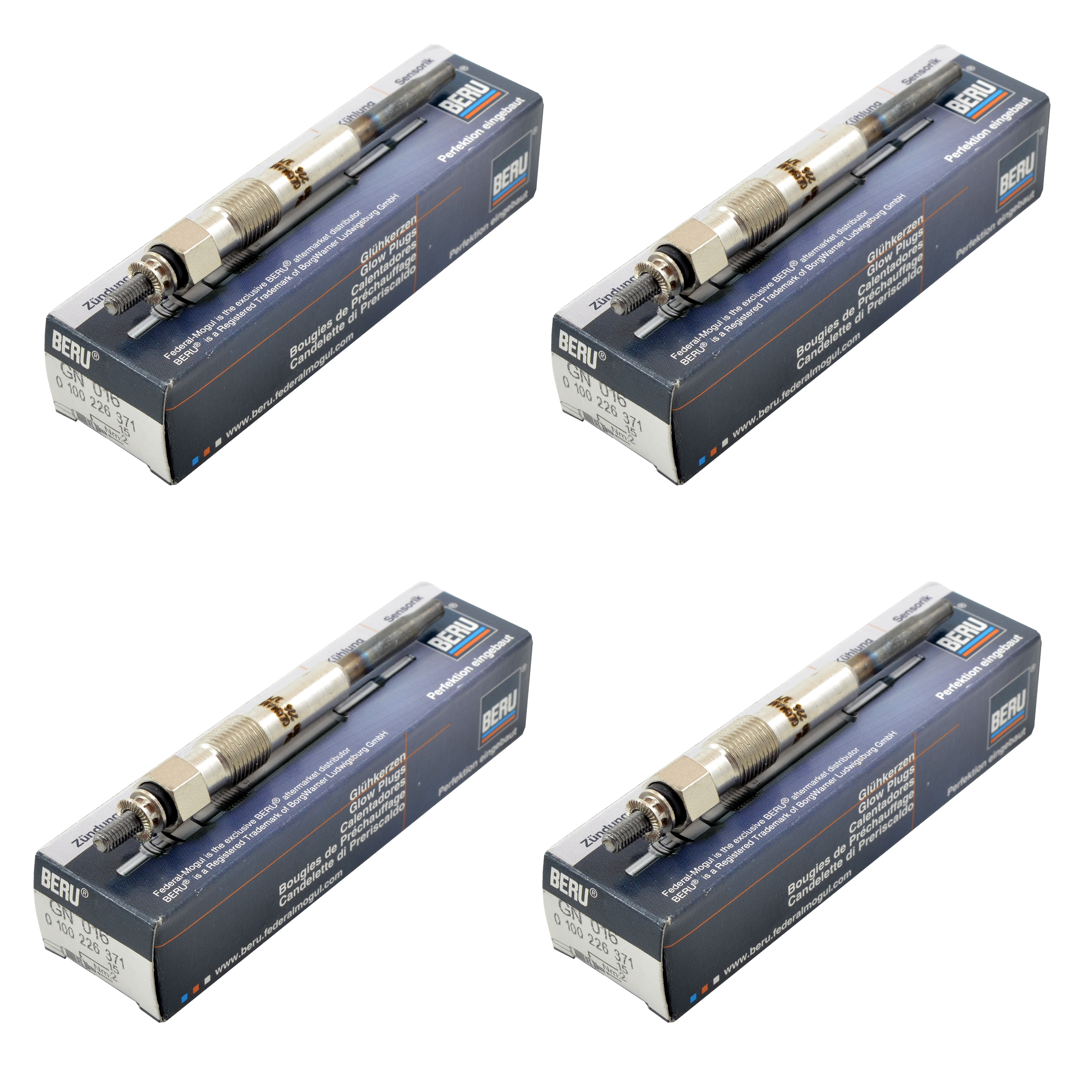 Kit Bujia X 4 Berlingo C15 Xsara Partner 206 306 Expert 1.9d